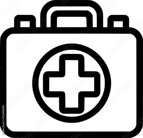 First Aid Kit Icon sign, symbol, vector, art
