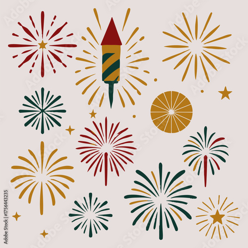 Celebratory Fireworks Extravaganza