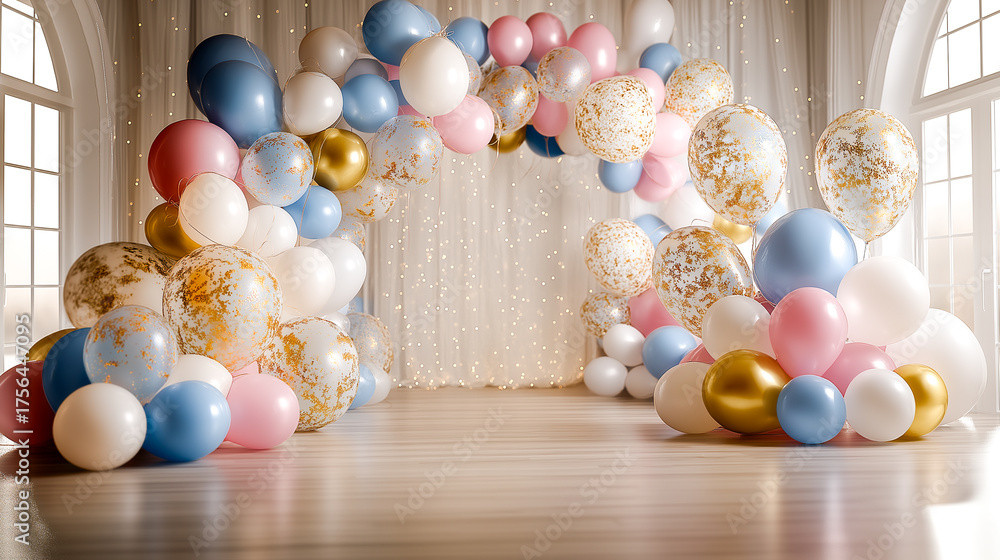 Obraz premium celebration balloons decoration