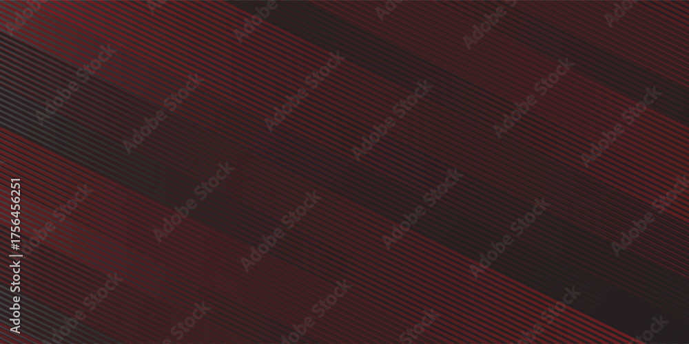 Fototapeta premium Red and black vector 3d futuristic tech glow and shinning line simple modern abstract banner. Vector