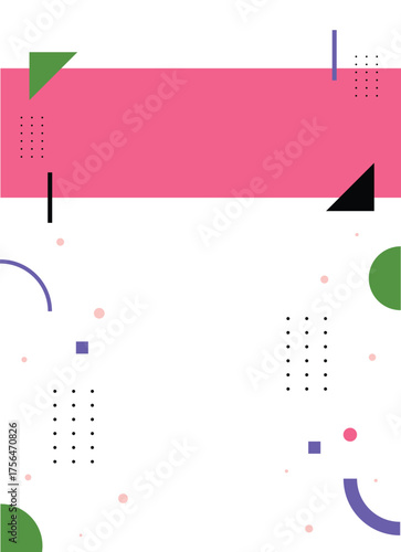 simple red-white background template