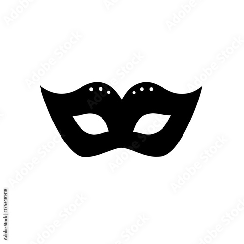 party mask silhouette
