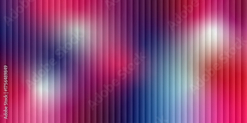 Vibrant Gradient Abstract Background with Vertical Stripes and Soft Bokeh Effects	