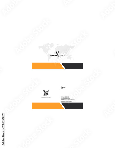 business card template printable design
