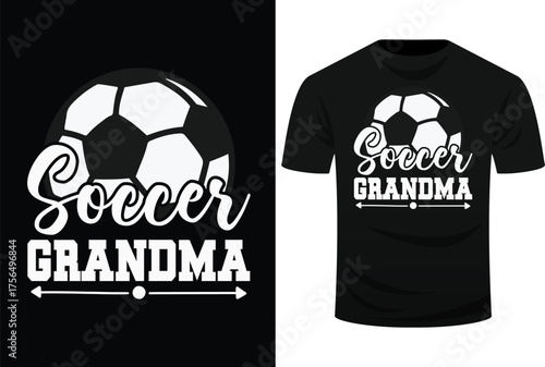 Soccer Grandma Soccer Player Game Day Mother's Day Svg Design