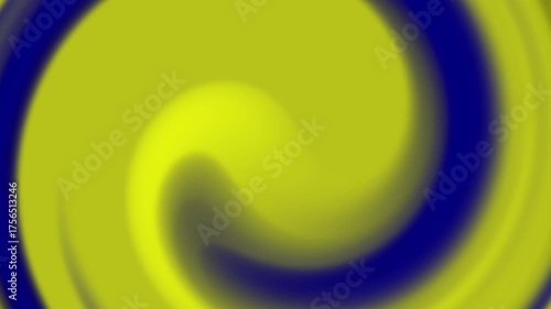 Abstract Fluid Motion Navy Yellow Gradient Background Modern Aesthetic Vibrant Artistic Design Smooth Glossy Texture Elegant Flow Contemporary Visual Concept for Digital Art Resources