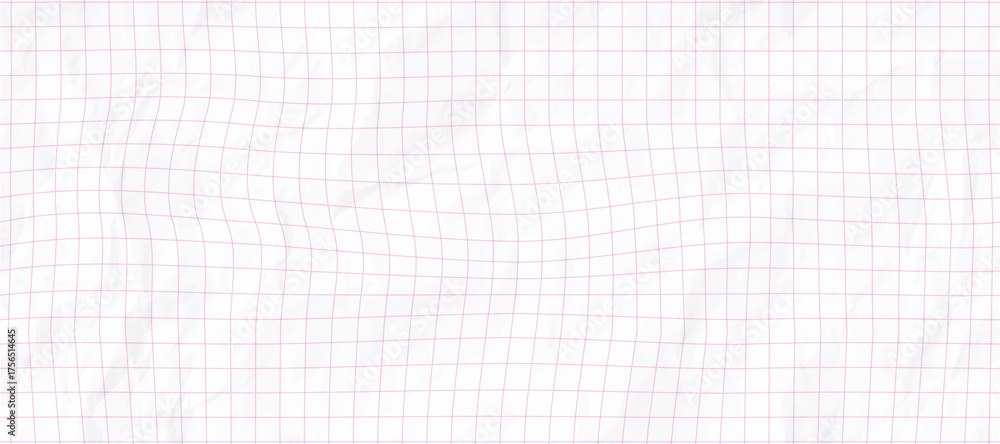 Grid crumpled paper texture pattern for scrapbook, wrapping, craft and retro design projects
