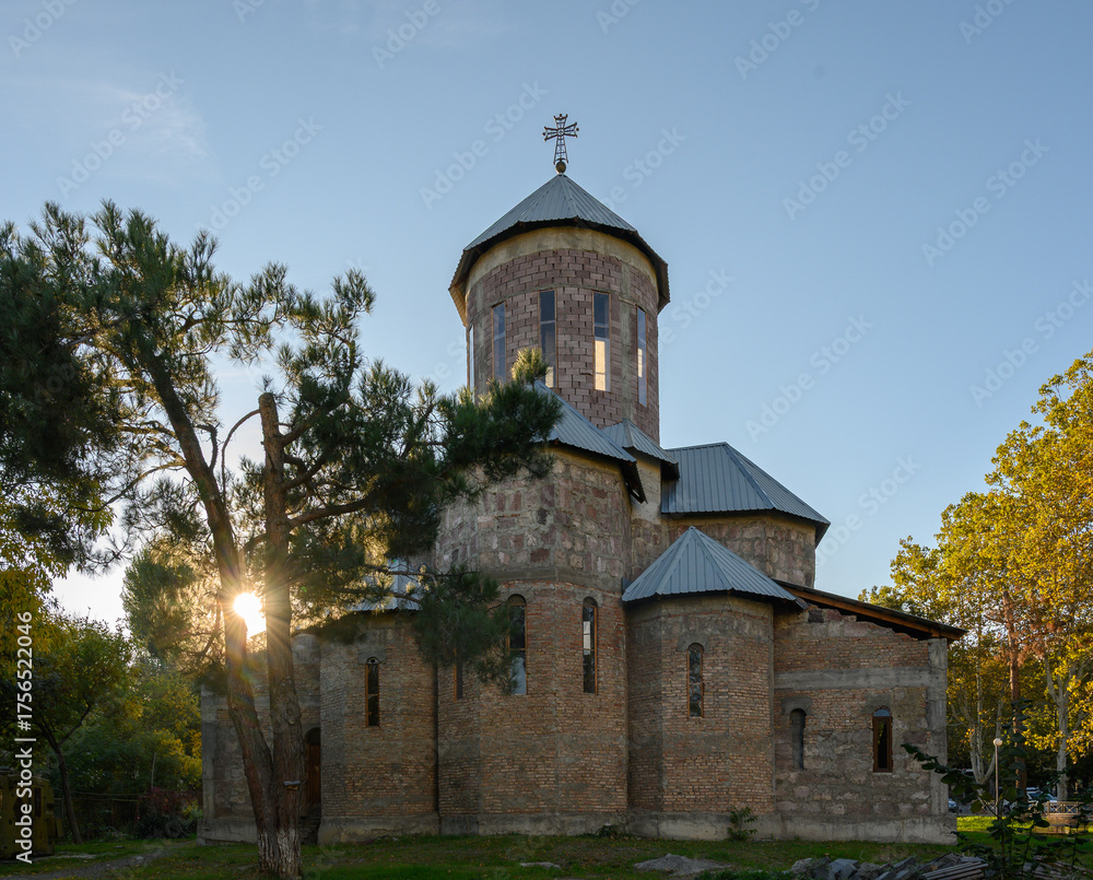 Fototapeta premium Historic monastery in Old Tbilisi