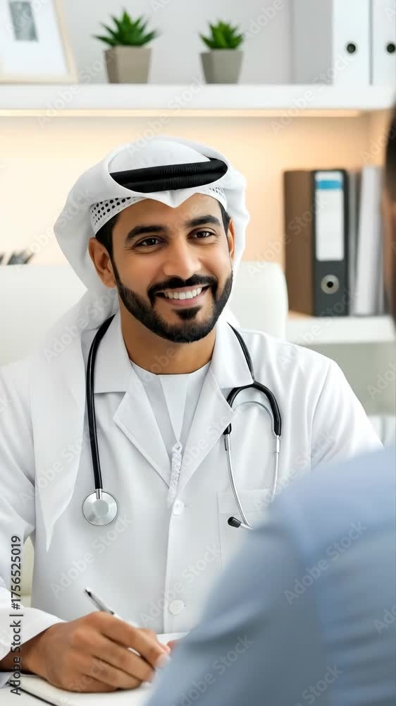 custom made wallpaper toronto digitalVertical video an Emirati doctor explaining a treatment plan to a male patient. For UAE healthcare promos, patient education clips, telehealth visuals & campaigns on medical trust.