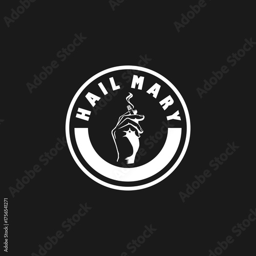 vector logo design hand holding cigarette, vintage, hail no smoking, mary, area, not area, woman, pictogram, outline, zone, background, people, flat, set, simple, white, clipart, website