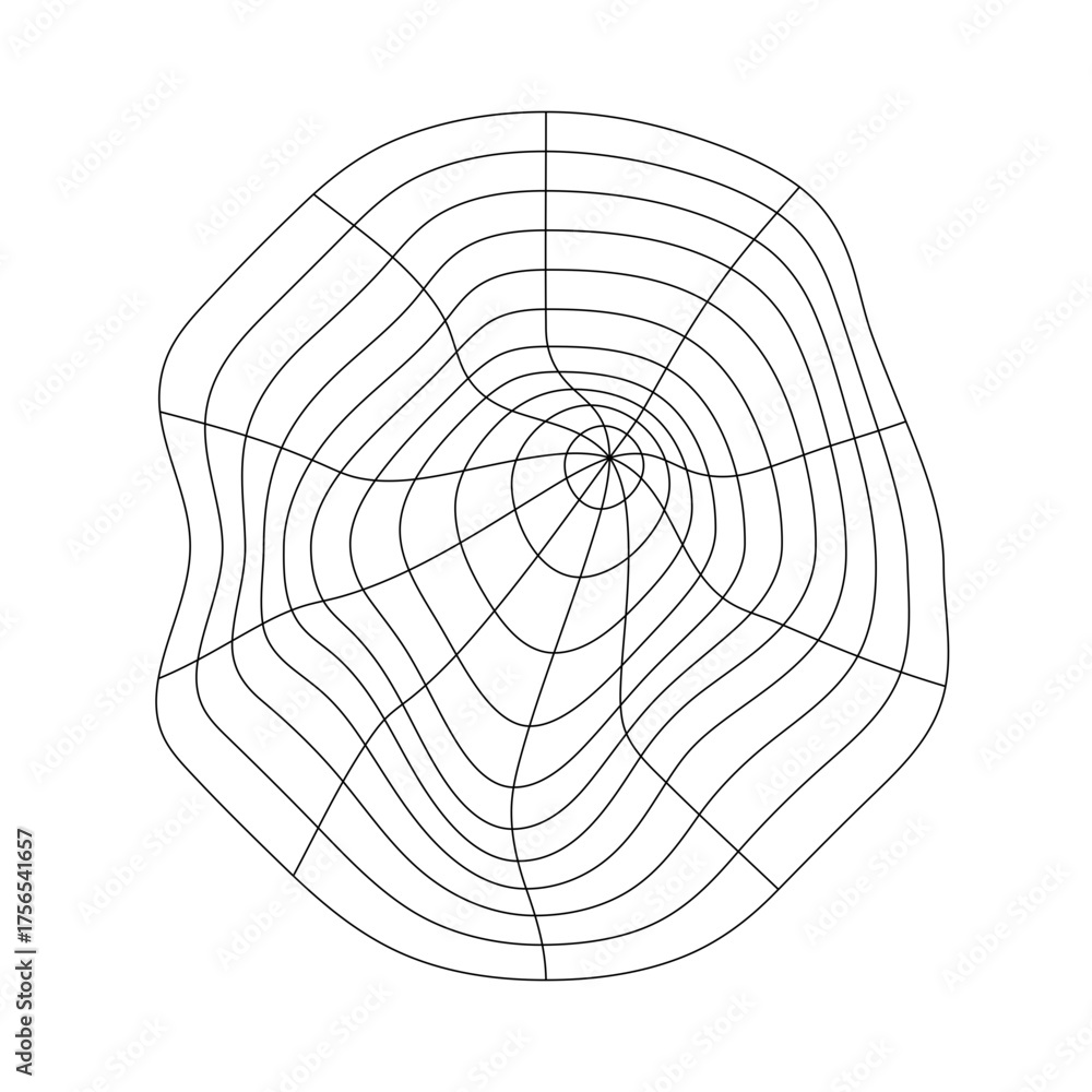 Obraz premium Grid Illustration