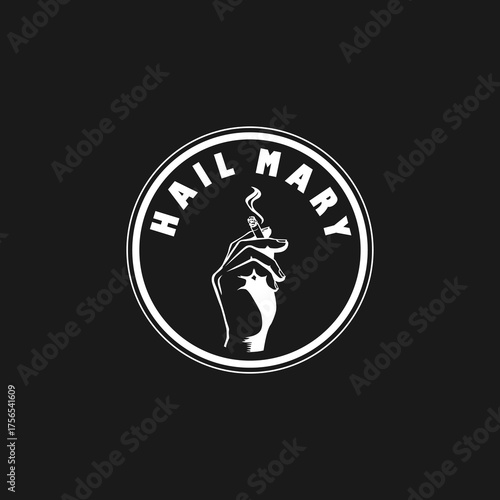 vector logo design hand holding cigarette, vintage, hail no smoking, mary, area, not area, woman, pictogram, outline, zone, background, people, flat, set, simple, white, clipart, website