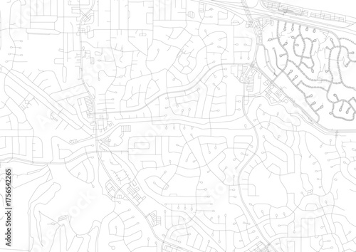 Zoomed monochrome map of Antioch showing detailed highway & road networks with urban density — ideal for urban planning, design mockups, or geographic visualization.