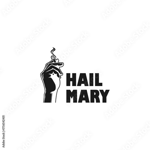 vector logo design hand holding cigarette, vintage, hail no smoking, mary, area, not area, woman, pictogram, outline, zone, background, people, flat, set, simple, white, clipart, website
