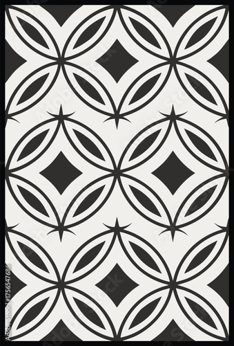 Vintage seamless pattern. Vector illustration. Can be used for wallpaper, pattern fills, web page background, surface textures.
