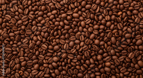 Roasted Coffee Bean Background