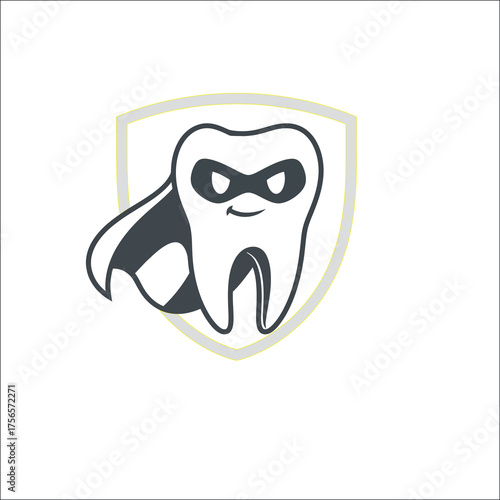 Superhero graphic design isolated on white background