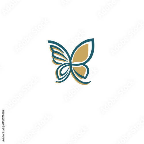 Modern Elegant Butterfly Logo – Luxury Minimalist IGNIS Design