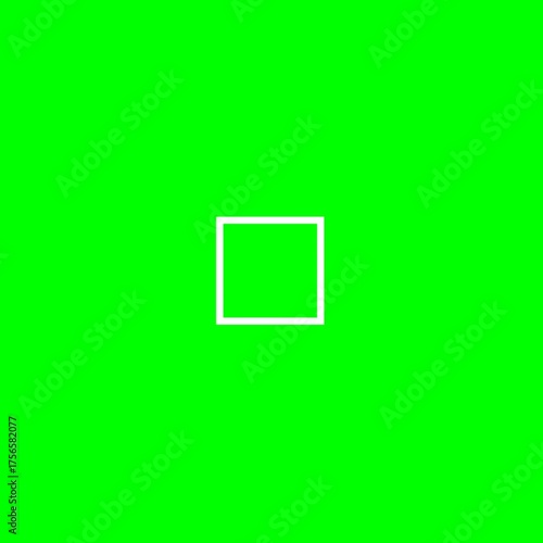 Green screen loading, icon process, icon, loading process symbol, unique, animation