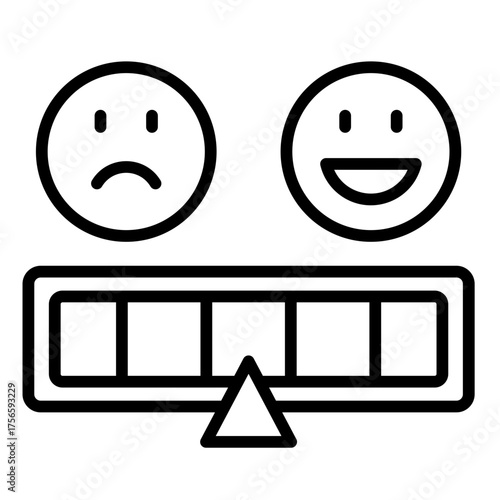 Emoji Scale  Icon Element For Design	