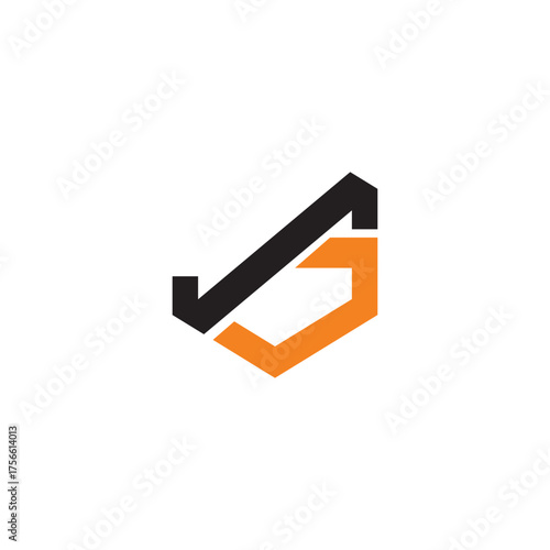 Professional Gradient Abstract Mark Concept