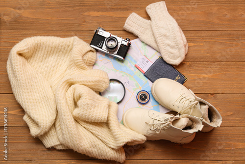 Travelling belongings with ...