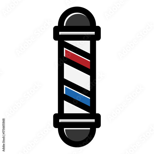 barbershop pole icon