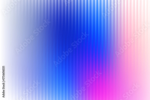 An abstract image with a blue and pink gradient and vertical lines, creating a modern and visually appealing background, isolated on white background