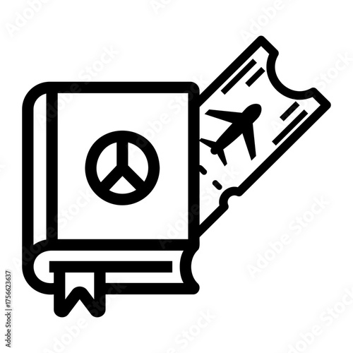 book Line Icon