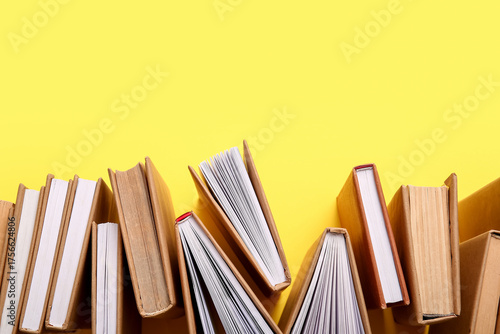 Composition with books on y...