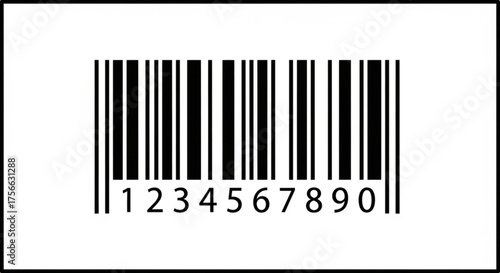 Barcode universal product code for retail, inventory, and supply chain management symbol for scanning and identification of items
