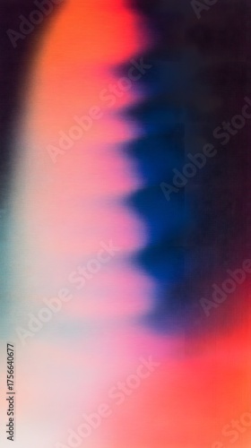 Vibrant abstract gradient with a textured, ethereal glow.