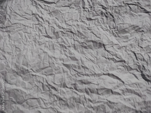 Crumpled Paper Texture Background