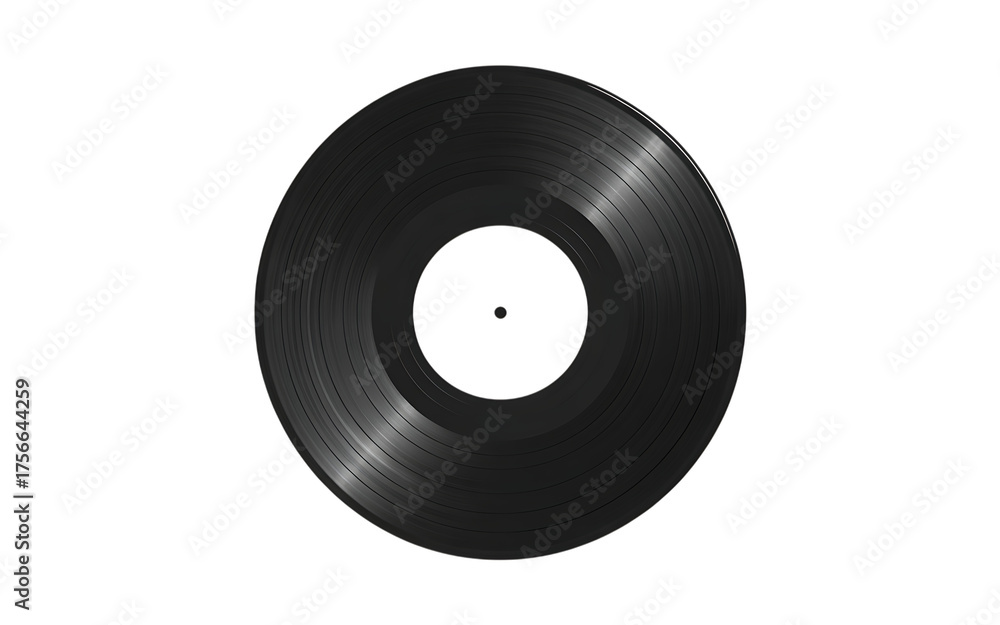 Obraz premium High contrast circular metal washer with inner hole and reflective surface detail isolated on transparent background