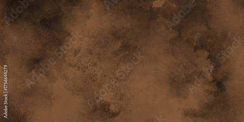 Abstract black and BROWN fantasy watercolor background abstract fire flame grunge texture background .Old vintage grunge pattern distressed bright ORANGE paper .decorative pattern background	
