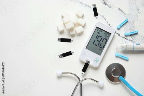 Glucometer with lancet pen,...