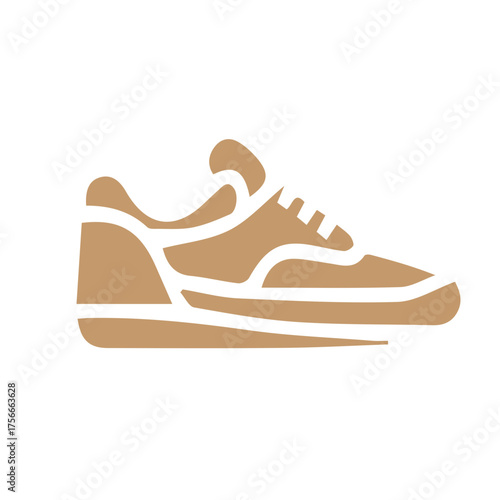 Stylized Sneaker Graphic