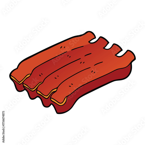 Juicy barbecue ribs glazed with smoky, tangy sauce, grilled to perfection until tender and flavorful, with a caramelized crust that melts in your mouth.
