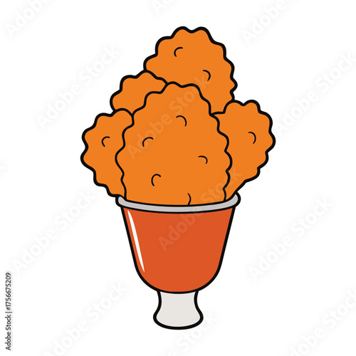 Crispy golden fried chicken with a juicy, tender inside. Seasoned to perfection, it delivers a savory crunch and mouthwatering flavor in every delicious bite.
