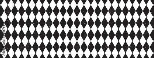Seamless Bavarian blue and white diamond checkerboard pattern vector, Oktoberfest festival fabric and wallpaper background.