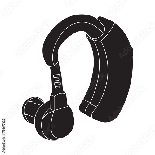 Hearing aids icon design