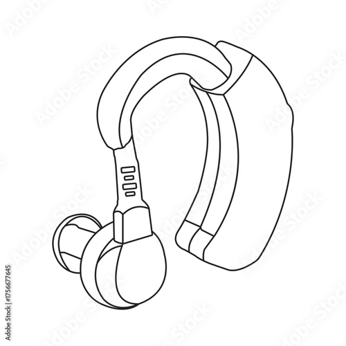 Hearing aids icon design