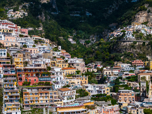 Wallpaper Mural Hillside Harmony in Positano Torontodigital.ca