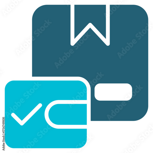 Affordability Glyph Blue Icon