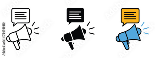 Potential Reach icon vector. announcements and modern marketing campaign symbol. vector illustration.