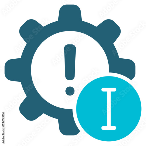 Essential Glyph Blue Icon