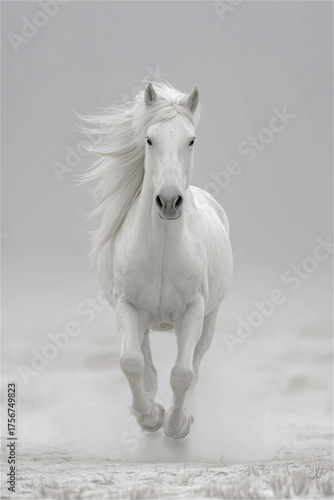 2026年の年賀状で使えるAI生成した白馬