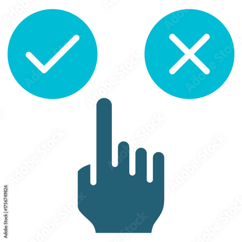 Optional Glyph Blue Icon