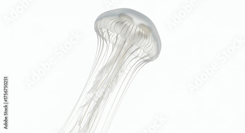 Wallpaper Mural Translucent jellyfish with transparent background Torontodigital.ca