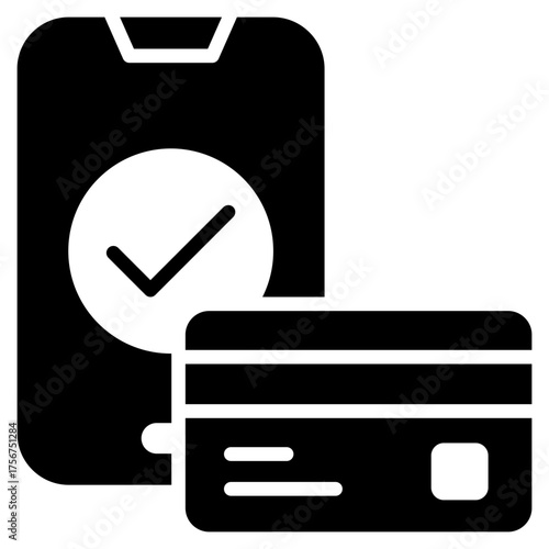 Payment Glyph Black Icon